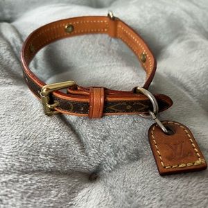 Louis Vuitton PM Dog Collar in Monogram